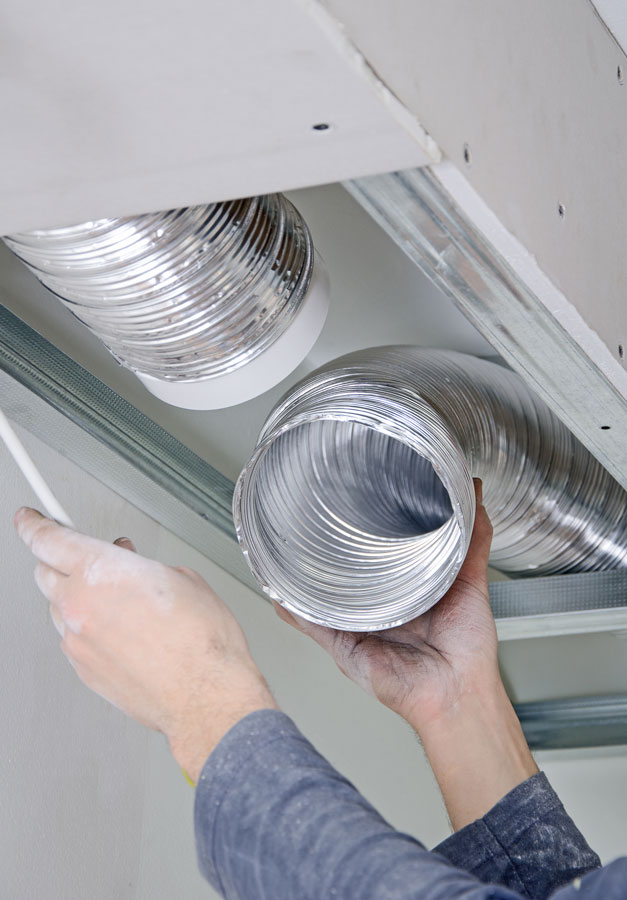 HVAC vent and ductwork close-up cleaned by Pro Tech Air Duct Cleaning Wentzville MO
